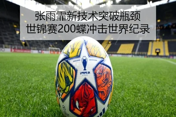 张雨霏新技术突破瓶颈 世锦赛200蝶冲击世界纪录